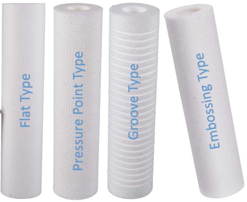 100% Polypropylene Fibers PP Spun Bonded Filter Cartridge