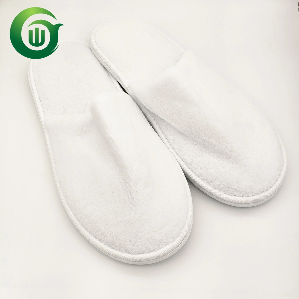 White Soft Slippers 1 Set for Family Woman Man and Child Slippers