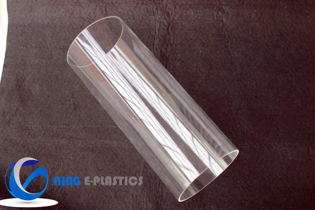 Light Acrylic Cylinder Plexi Glass Tube Acrylic Clear Cylinder with Flange