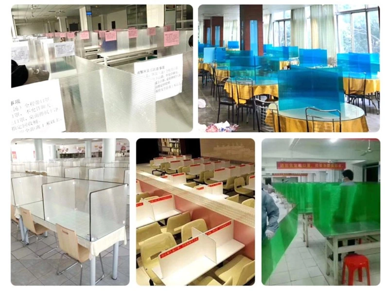 Customized Acrylic Isolation Board Protection Acrylic Partition Barrier Shield