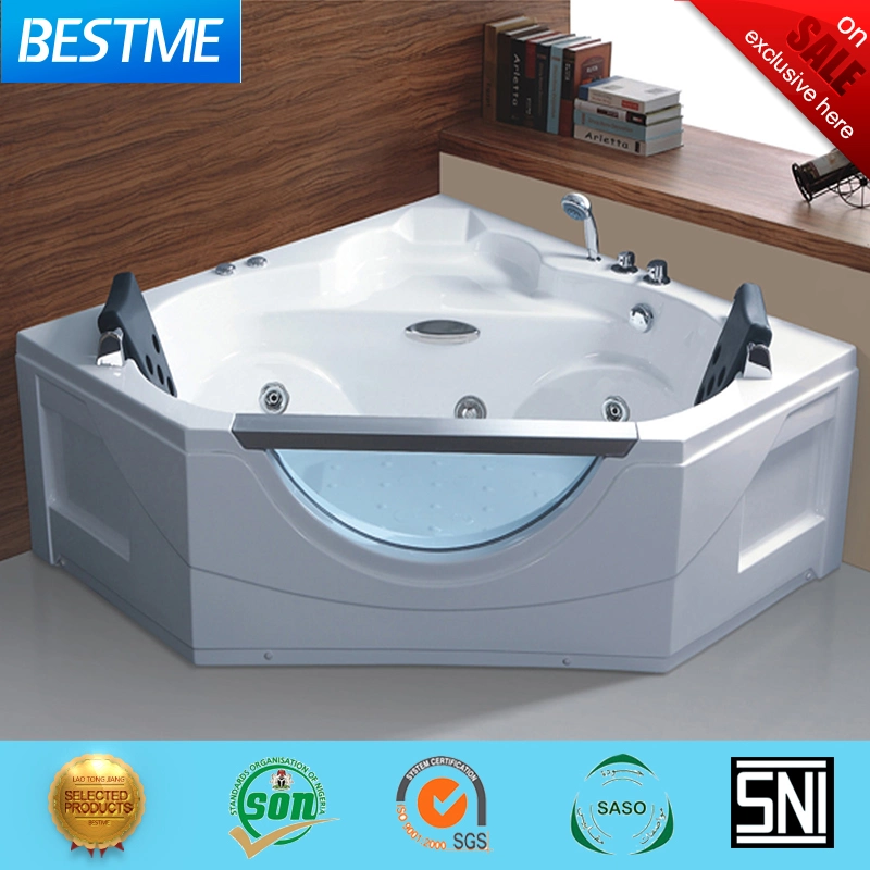 Acrylic Material Ce Certificated Surfing Massage Hot Tub Jacuzzi Bathtub Kb-357