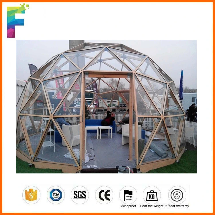 10m Outdoor Event Exhibition Tent Geodesic Dome Luxury Party Tent