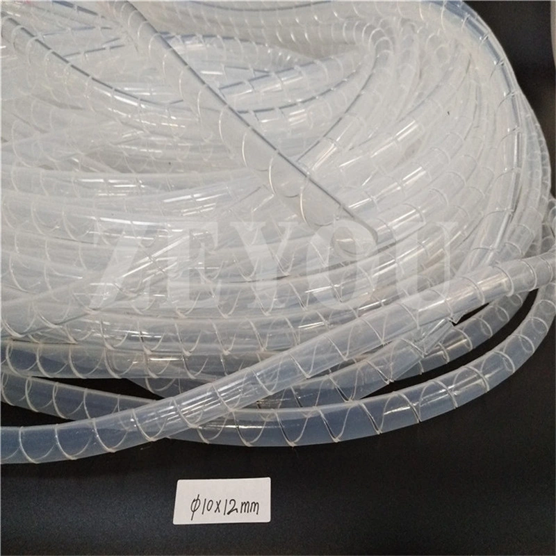 Modified Transparent FEP PTFE PFA Winding Tubing for Cable Packing