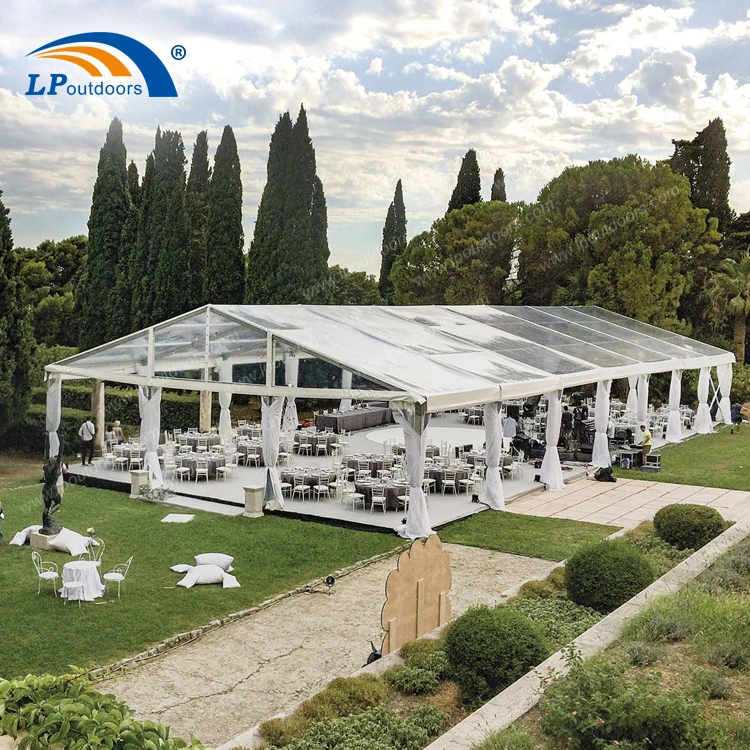 15m Transparent Tent for Outdoors Event Reception Center