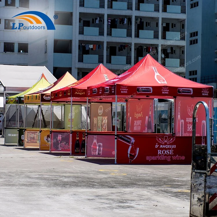 300d with Logo Printing 10X10FT Pop up Canopy Tent for Advertising