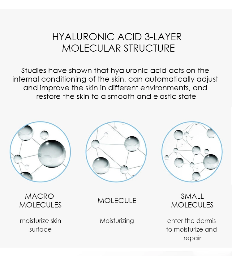 The Ordinary Pure Organic Hyaluronic Acid 2% B5 Facial Moisturizing Repairing Peptide Hyaluronic Acid Serum
