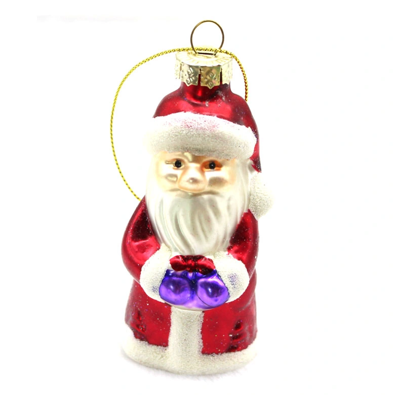 Painted Glass Figurines Christmas Ornament Sets Hanging Christmas Decorations