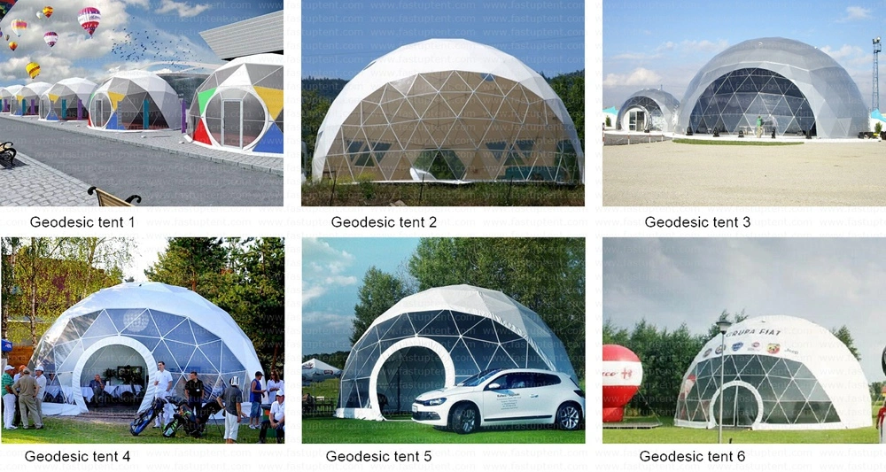 China Factory Geo Dome Diameter 16m Geodesic Dome Tent for Outdoor Ceremony
