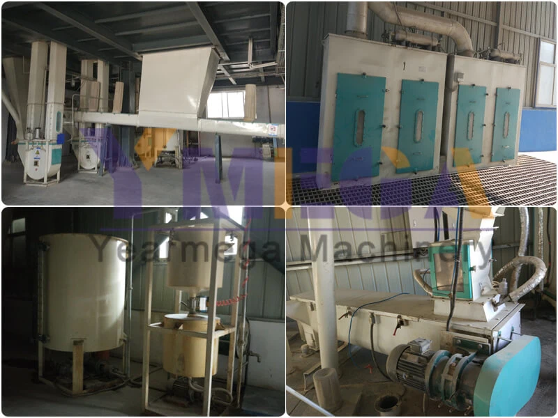 Concentrated Feed and Premixed Feed Production Feed Grinding Process Equipment