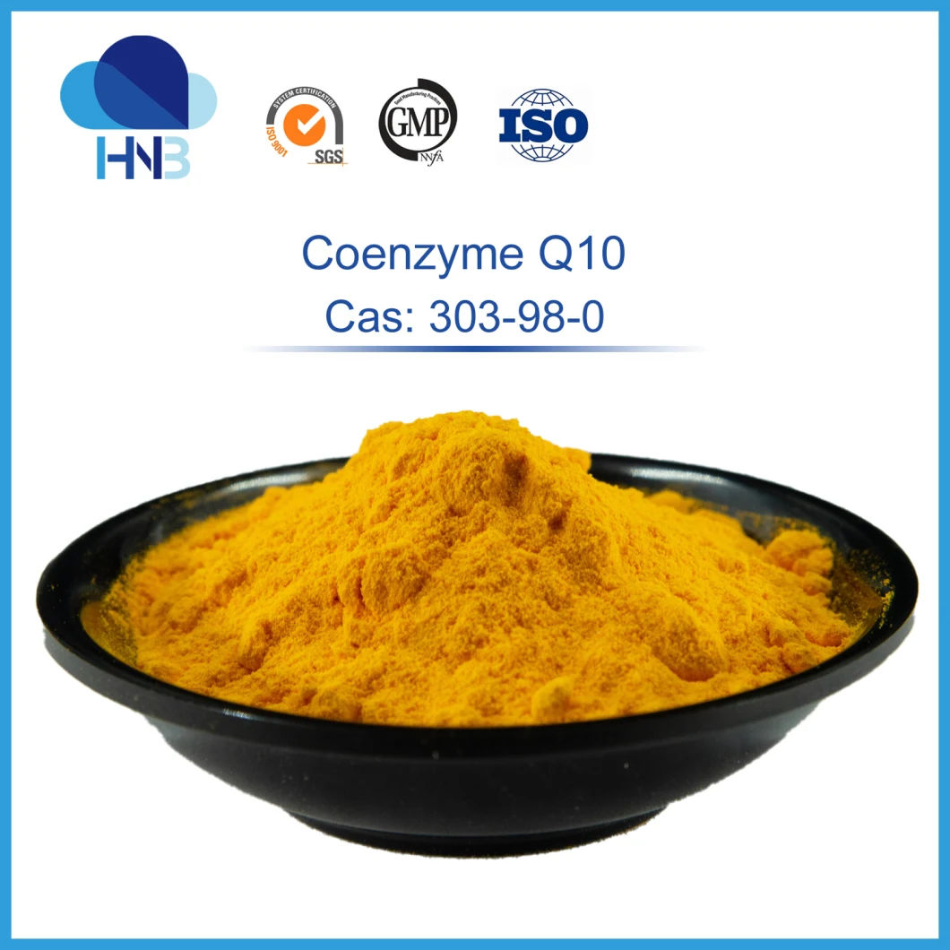 Nutritional Supplements Coq10 98% Powder CAS 303-98-0 Coenzyme Q10