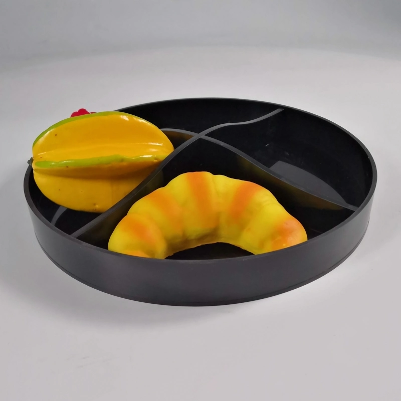 Marble Color Acrylic Perspex Food Serving Tray