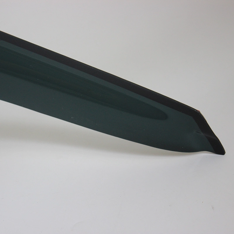 Pick-up Acrylic Compression Black Door Rain Window Visor for Hilux Revo 2015