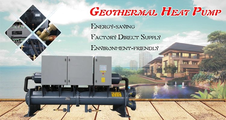 Mini Ground Source Heat Pump Unit Heating and Cooling Central Air Conditioner/Hot Water Heat Pump