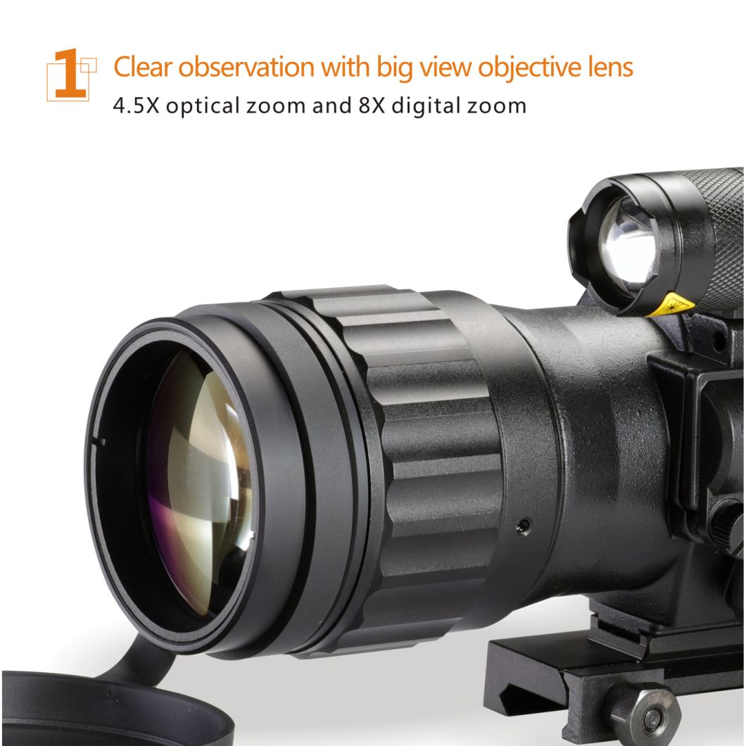 IR Hunting Night Vision Pq1a 4550 Day and Night Riflescope Video Recording