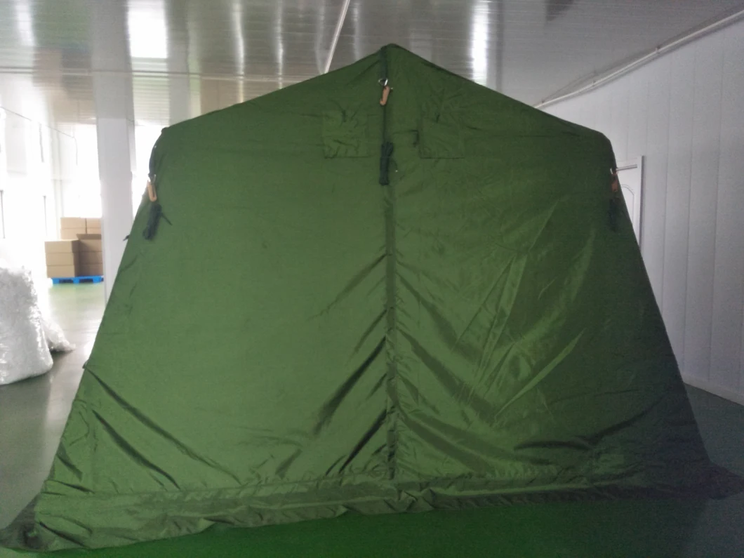 Outdoor Camping Camping Hiking Fishing Double Deck Camouflage Tent