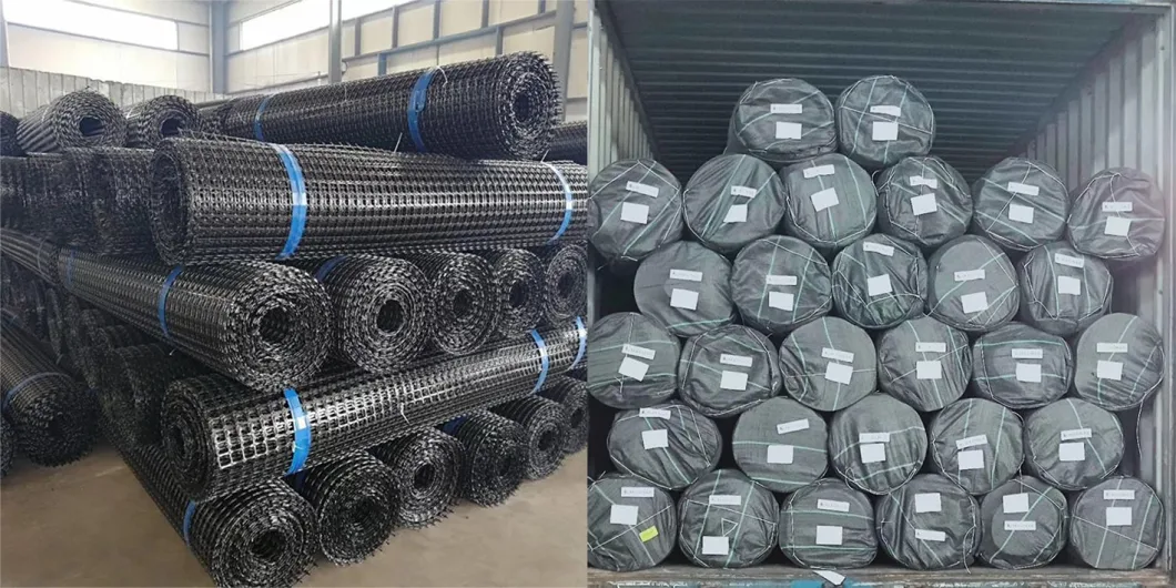 Biaxial Tensile Plastic Geogrid Suppliers Mesh Soil Stabilization Polypropylene Geogrid Prices