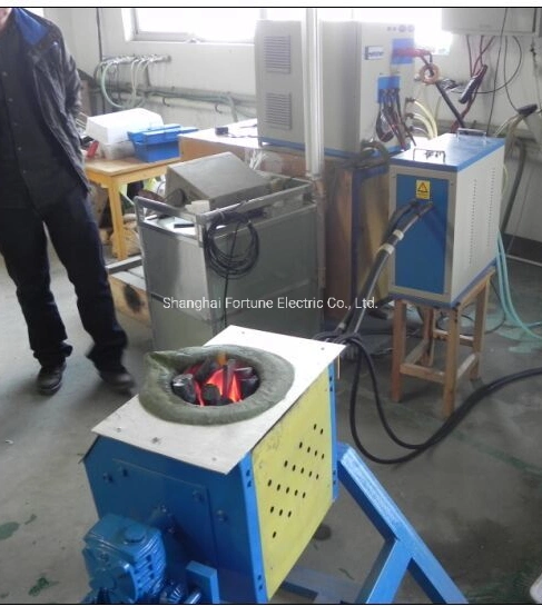 Induction Heating Small Type Brass Melting Furnace for Sale