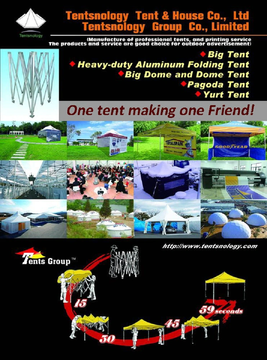 Yurt Tent Pagoda Tent/Outdoor Event Exhibition Tent/Party Wedding Warehouse Tent Folding Tent Canopy Yurt3