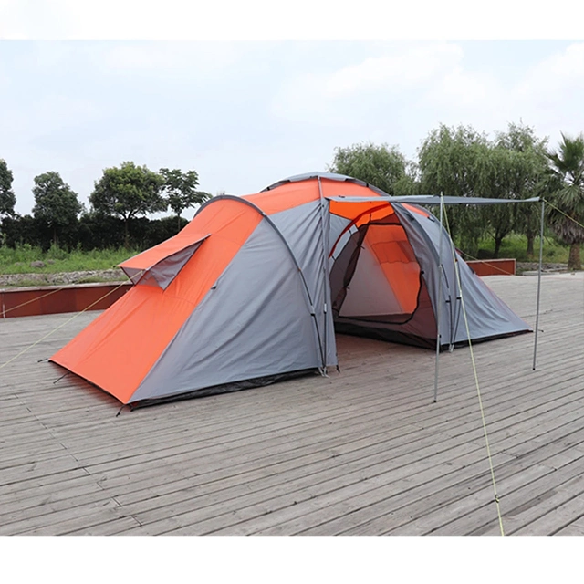 OEM Outdoor Expedition Professional Most Comfortable Portable Large Tent 6 Person Camping Tent, Family Tent