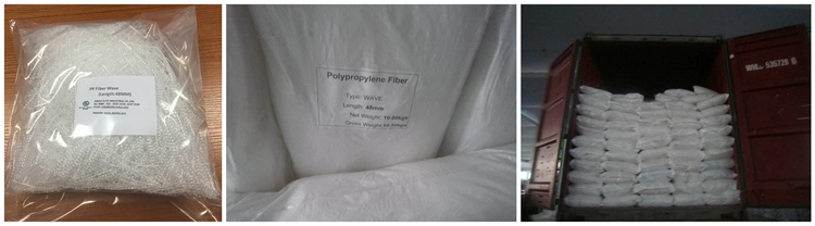 High Tenacity Acid Proof PP Fiber Wave Polypropylene Fiber