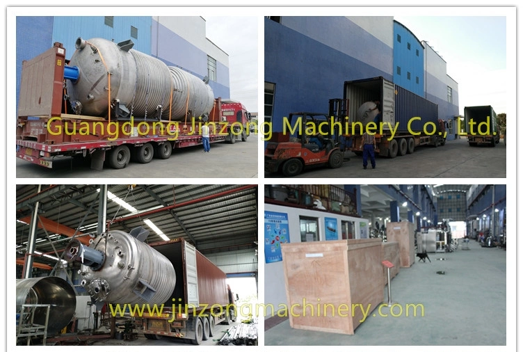External Half Coil/Limpet Reactor 15000L for Resin Synthesis, Polymerization