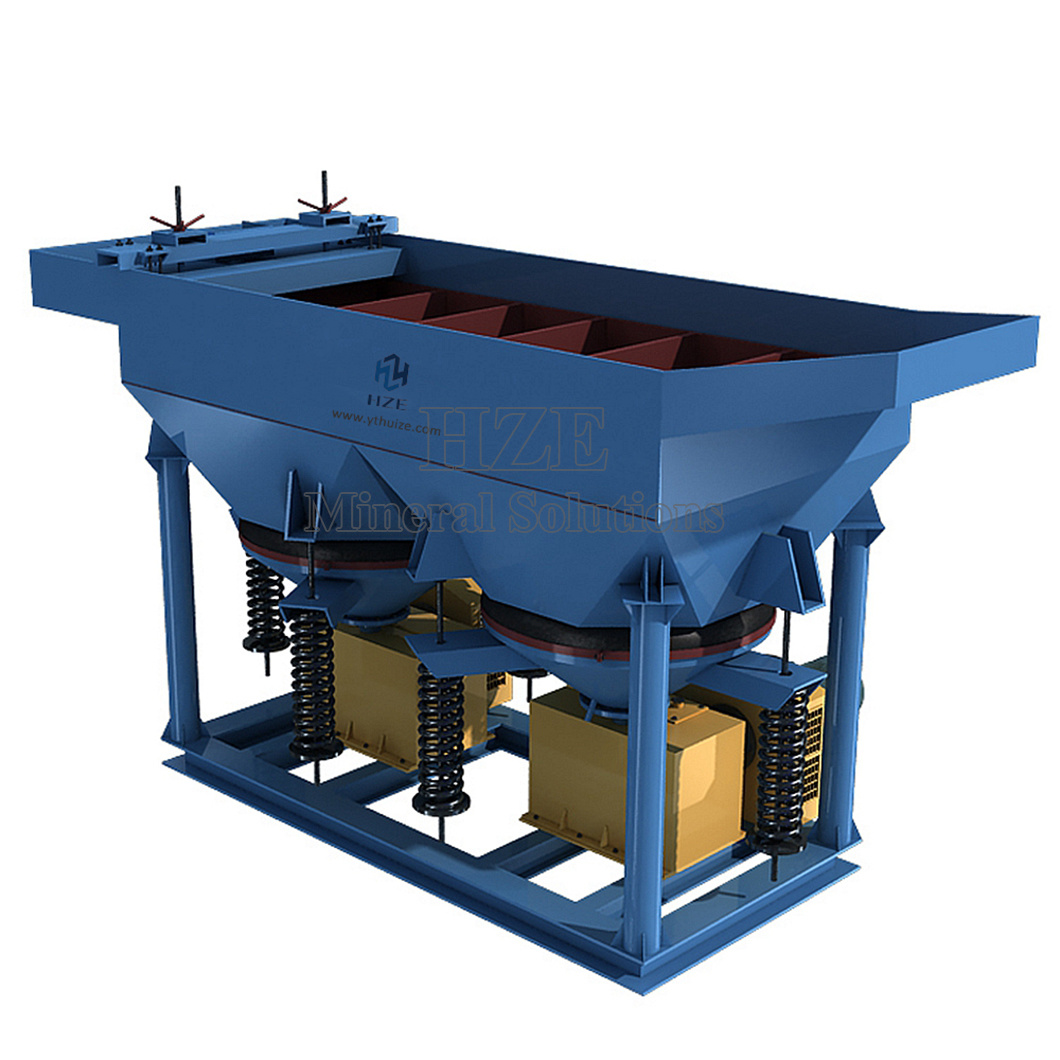 Gravity Concentration Jig of Alluvial Placer Minerals Processing Plant