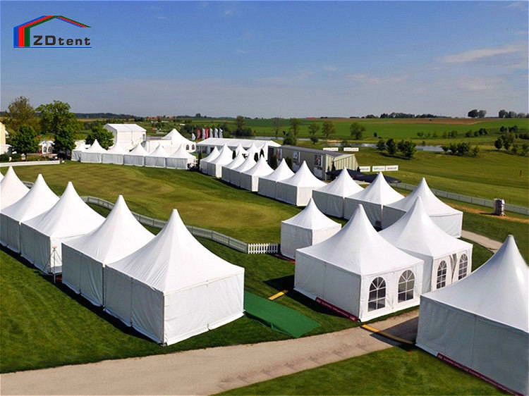 Factory Price Aluminum Exhibition White PVC Canopy Event Pagoda Marquee Tent