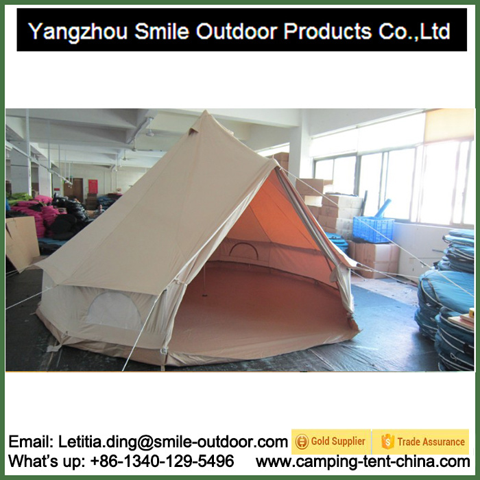 Waterproof Cotton Canvas Bell Outdoor Custom Event Canopy Tent