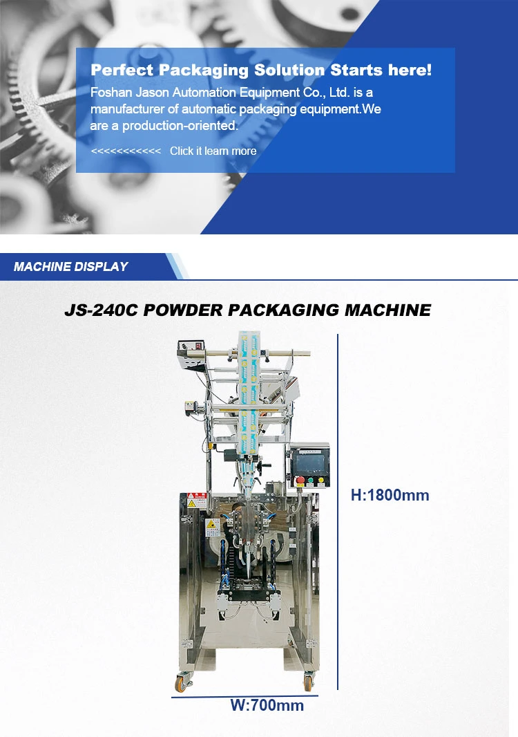 High Speed Full Automatic Stick Instant Medicine Powder Nutrition Powder Packaging Machine