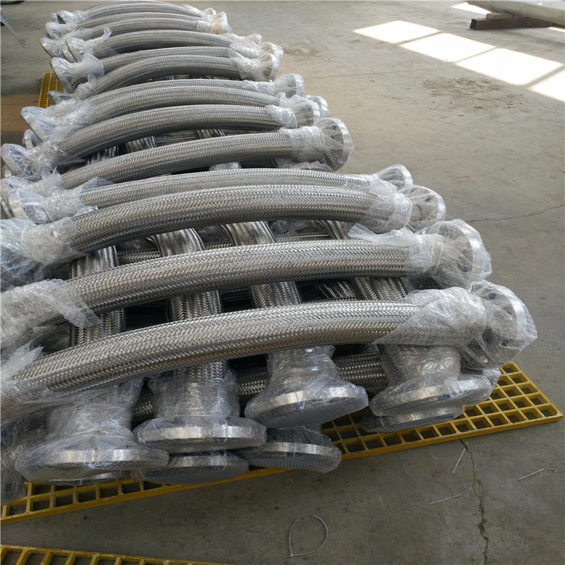 Convoluted PTFE Lined Hose with Braided