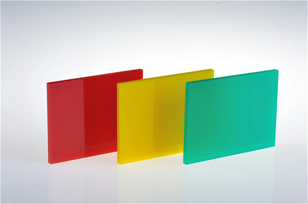 3mm Thickness High Quality Transparent Colored Plastic Sheets