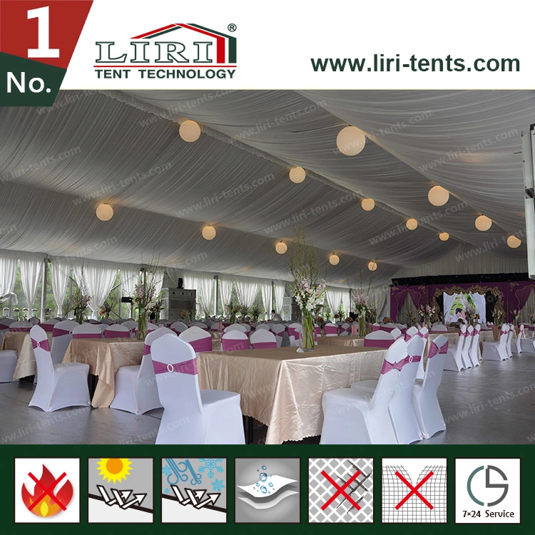 Mix Structure High Peak Tent for Outdoor 1000 People Wedding