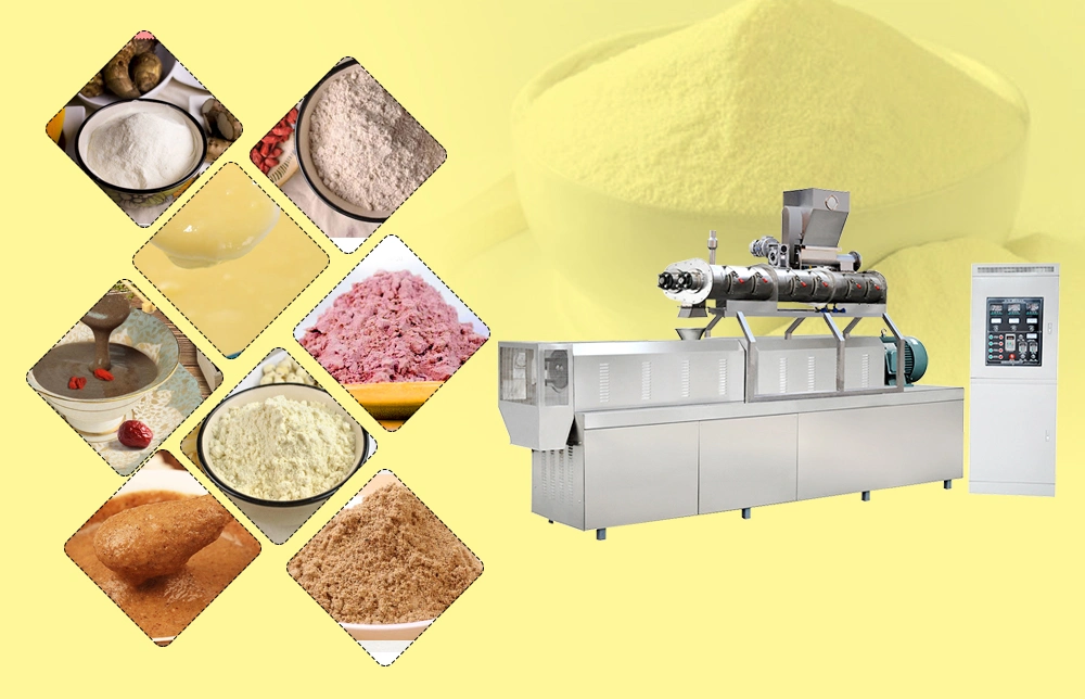Professional Nutrition Baby Rice Powder Making Machine Industrial Nutrition Powder Production Line for Sale