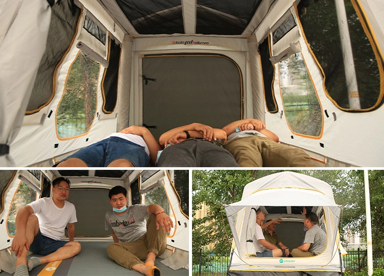 Inflatable Car Rooftop Tent 2-3 Person Soft Shell Roof Top Tent for Sale