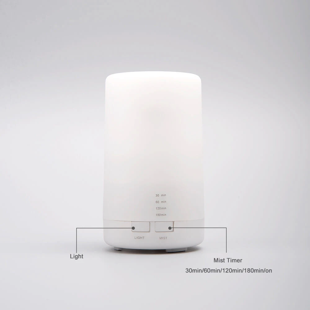 Ultrasonic Aroma Oil Diffuser Humidifier Aroma Diffuser with Light