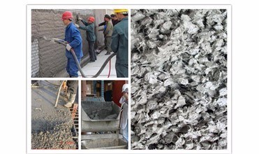 Building Materials Polypropylene Type PP Fiber Concrete Reinforcement