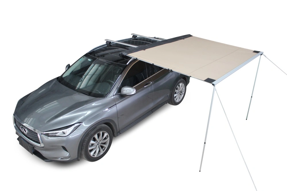 Car Side Awning Exporter Wholesale Supplier Roof Tent 4X4 Car Flat Sun Car Side Awning for Sale with Car Roof Rack