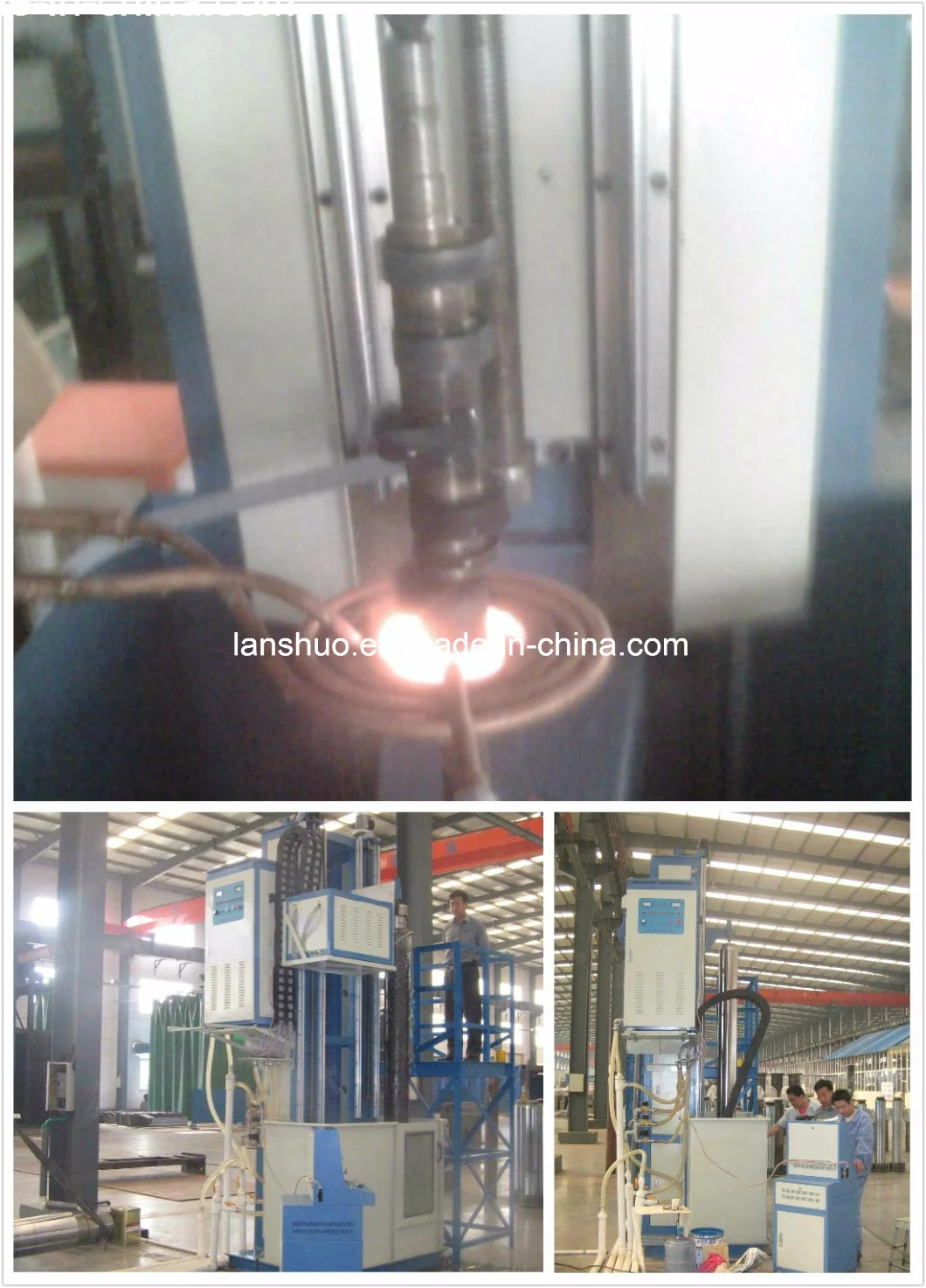 Camshaft Surface Heat Treatment Induction CNC Hardening Equipment