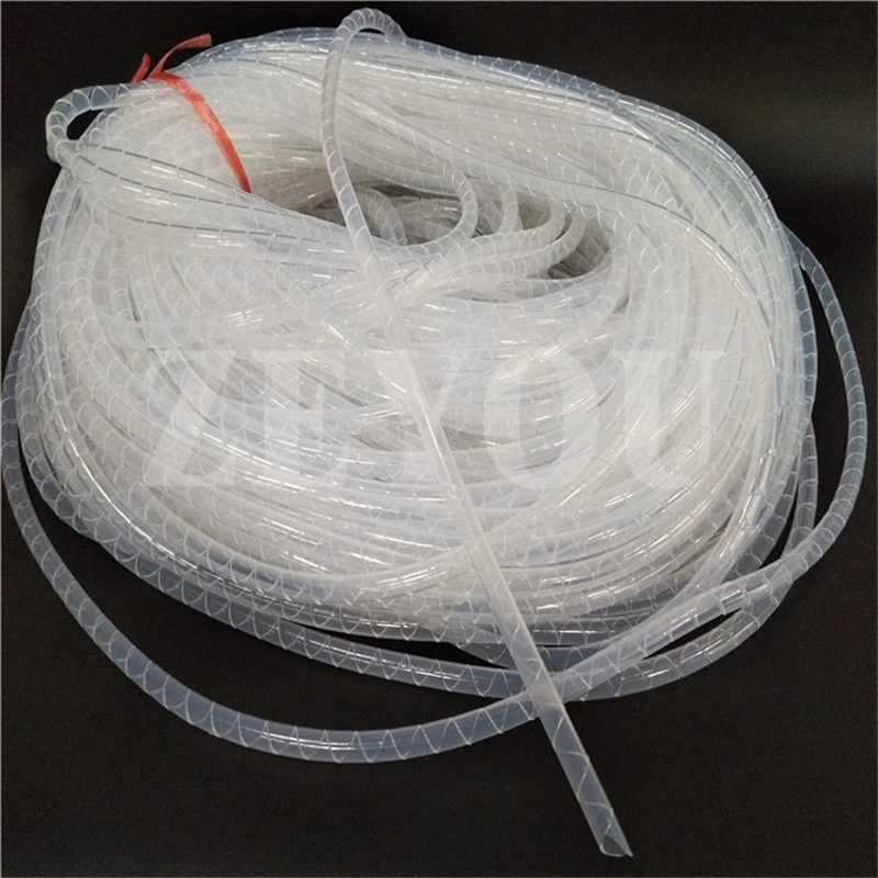 Modified Transparent FEP PTFE PFA Winding Tubing for Cable Packing