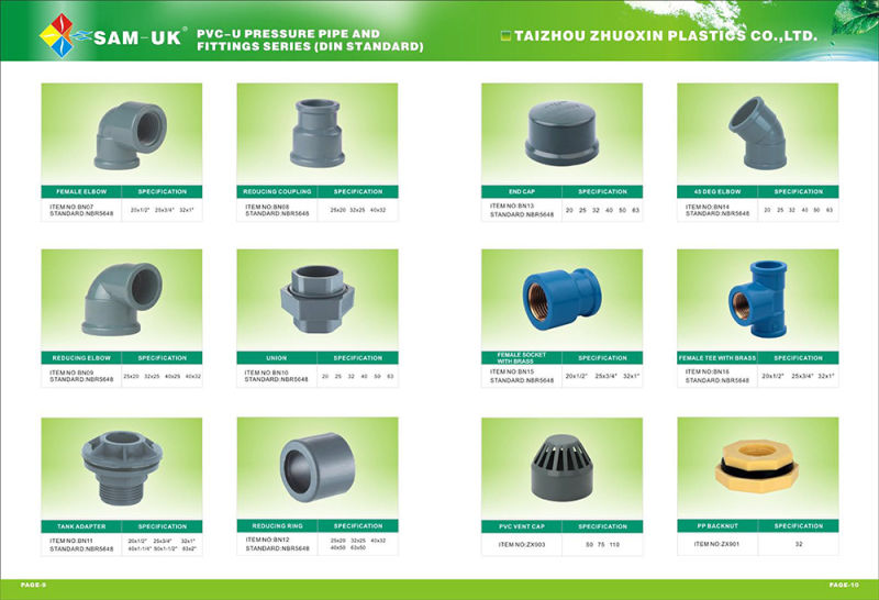 Polypropylene Hose Barb Fittings Plastic Tubing Connectors Polypropylene Tubing Fittings