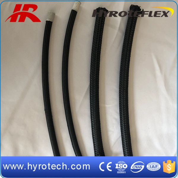 Black Nylon PTFE Hose Braided Stainless Steel Hose