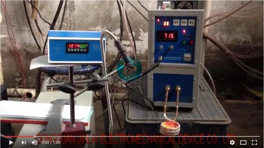 High Frequency 15kw Metal Welding Forging Melting Induction Heating Machine