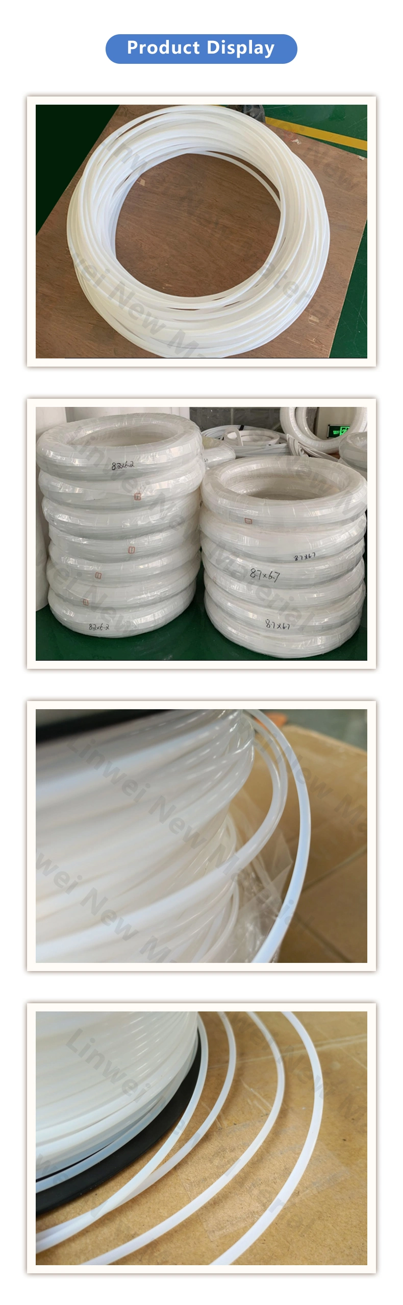 Anti-Corrosion and Anti-Aging PTFE Capillary PTFE Push Tube