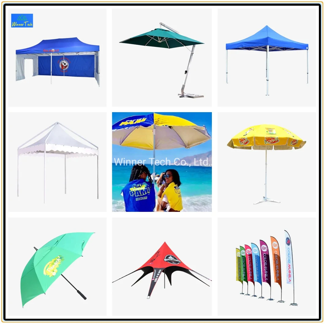 Custom Outdoor Event Folding Printed Pure Red/Blue/Green/White/Black Gazebo Canopy Tent for Trade Show-W00075