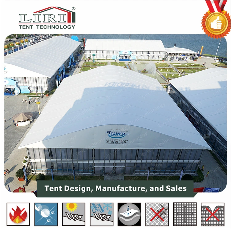 Two Floor Tent Double Decker Tent Two Storey Tent as Outdoor Exhibition Event Party