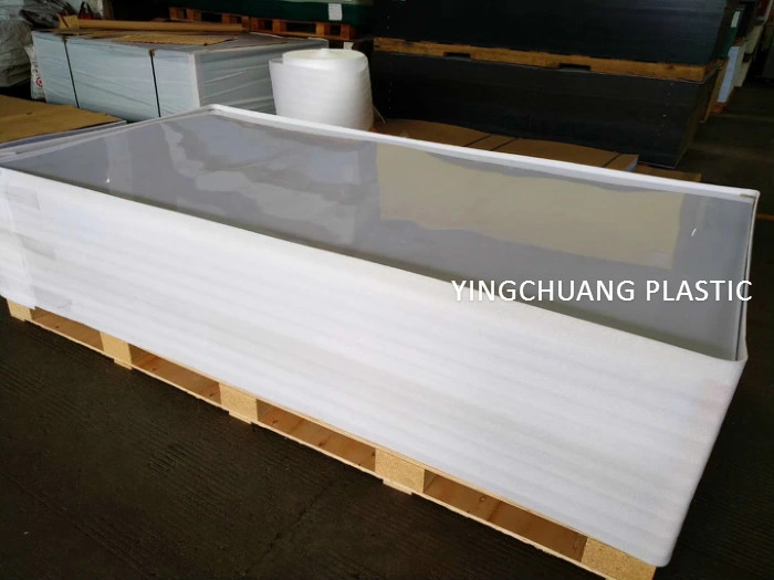 1220 X 2440mm 3mm Opaque White Colored PMMA Sheet Acrylic Resin Sheet