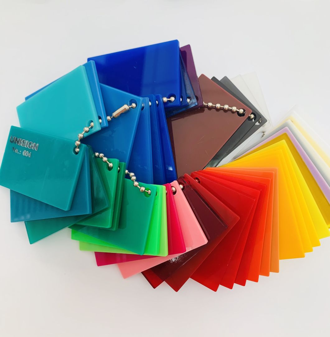 Unisign Acrylic Board Color Plastic Cast Acrylic Sheet 3mm