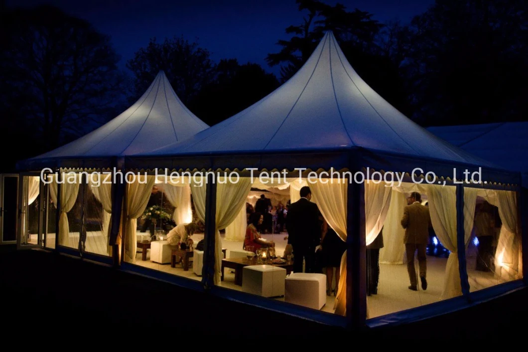 Aluminium Profile 5mx5m Outdoor Gazebo Garden Tent with Windows