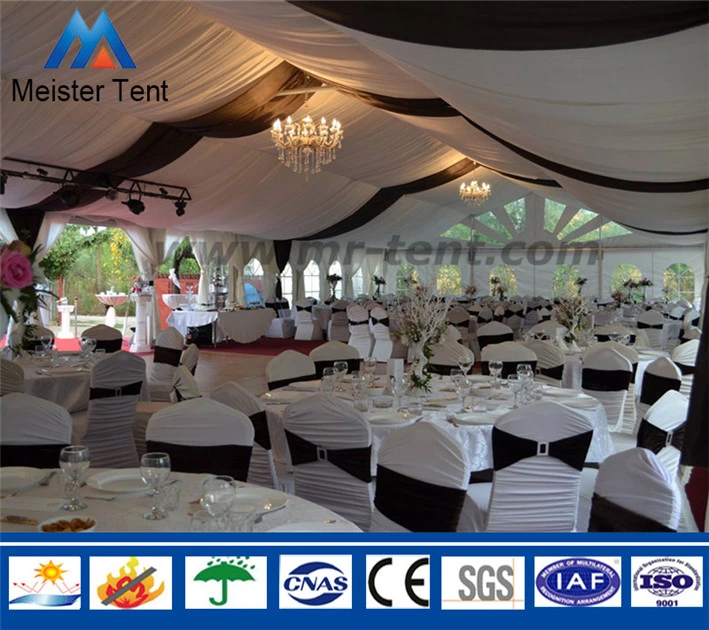 Large Wedding Tent Hall with Pagoda Tent Entrance