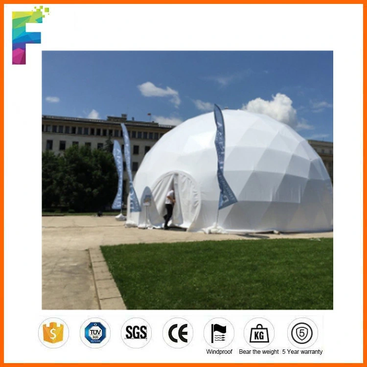 10m Outdoor Event Exhibition Tent Geodesic Dome Luxury Party Tent